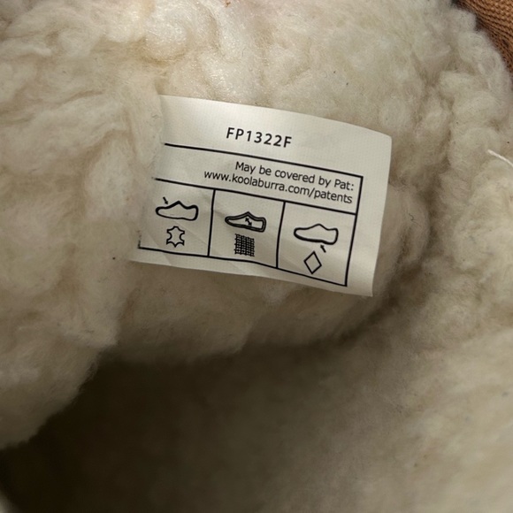 UGG Boots Koolaburra Suede Calf High Bows Tan Suede Winter Slip On (Runs Big 6) - Picture 12 of 15